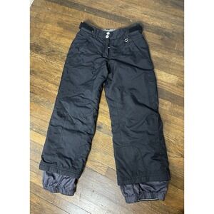 ROJO girls Size 6yr Black Snow pants Winter  Sports Sledding Made In Australia